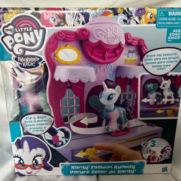 Rarity Fashion Runway My Little Pony Friendship is Magic - Picture 1 of 9